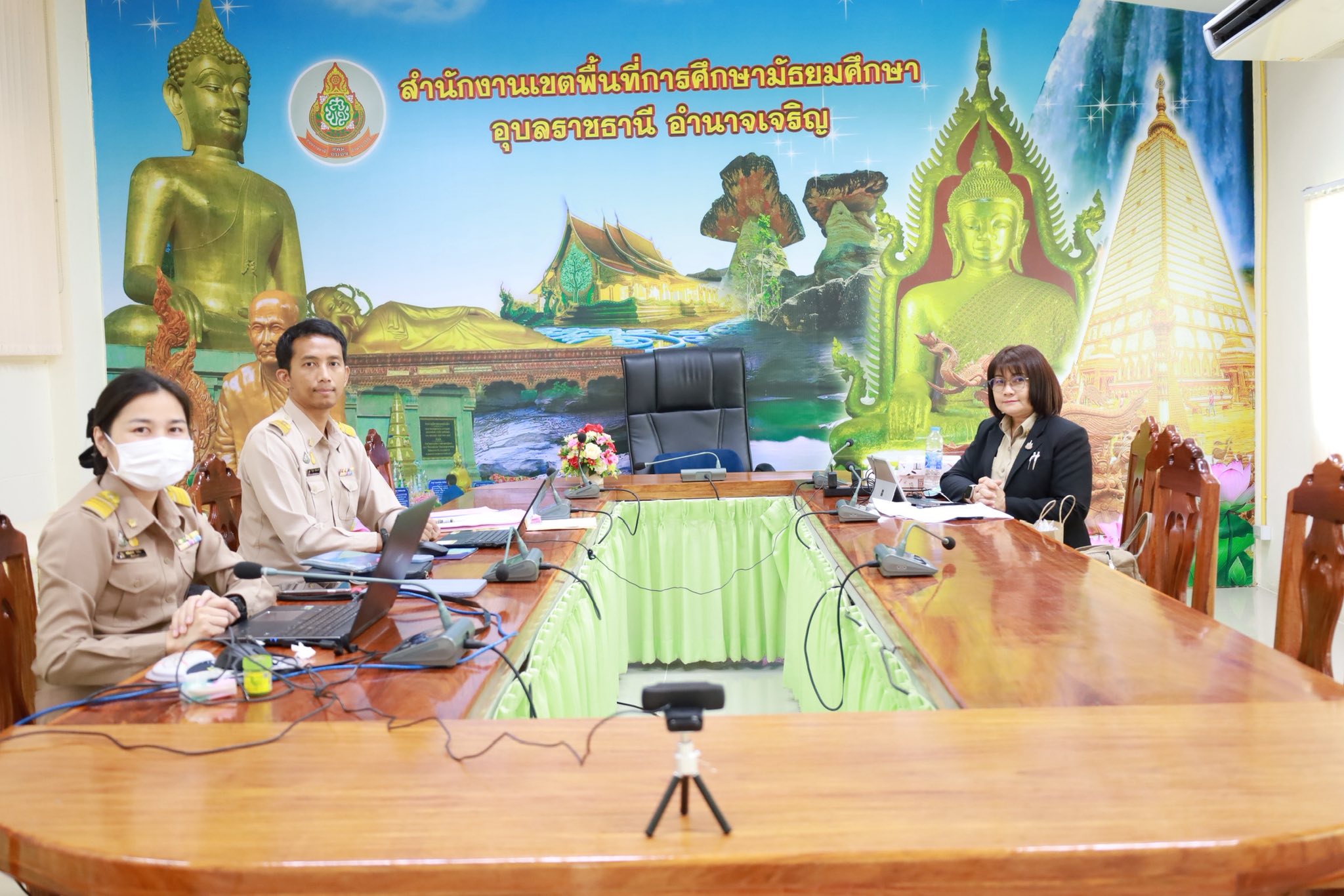 สพม.อุบลราชธานี อำนาจเจริญ ร่วมประชุมชี้แจง “การทดสอบภาษาไทยและภาษาอังกฤษแบบดิจิทัล” เสริมสมรรถนะการสื่อสาร