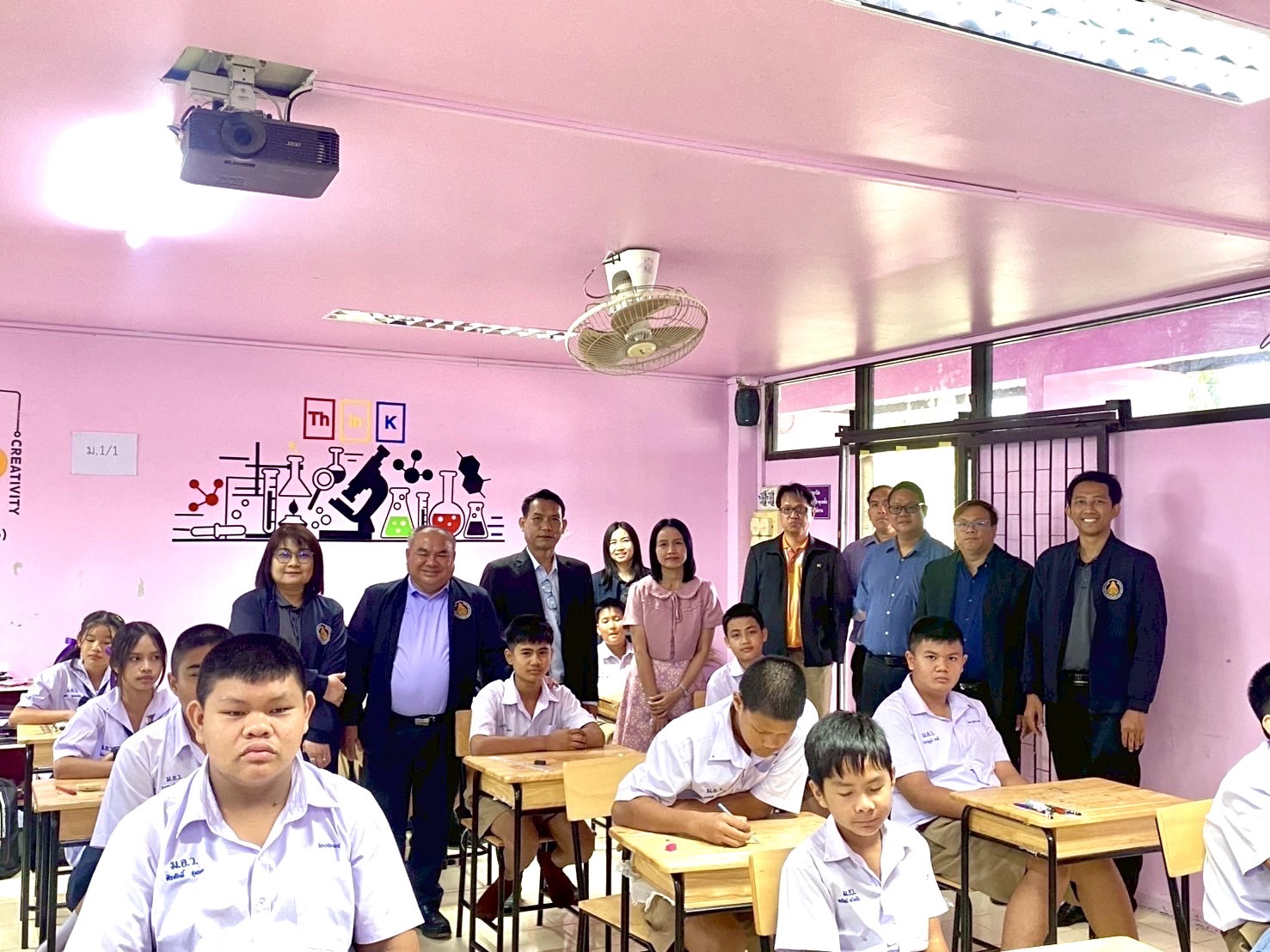 สพม.อุบลราชธานี อำนาจเจริญ ร่วมทดลองเครื่องมือประเมินนักเรียน 5 กลุ่มสาระหลัก