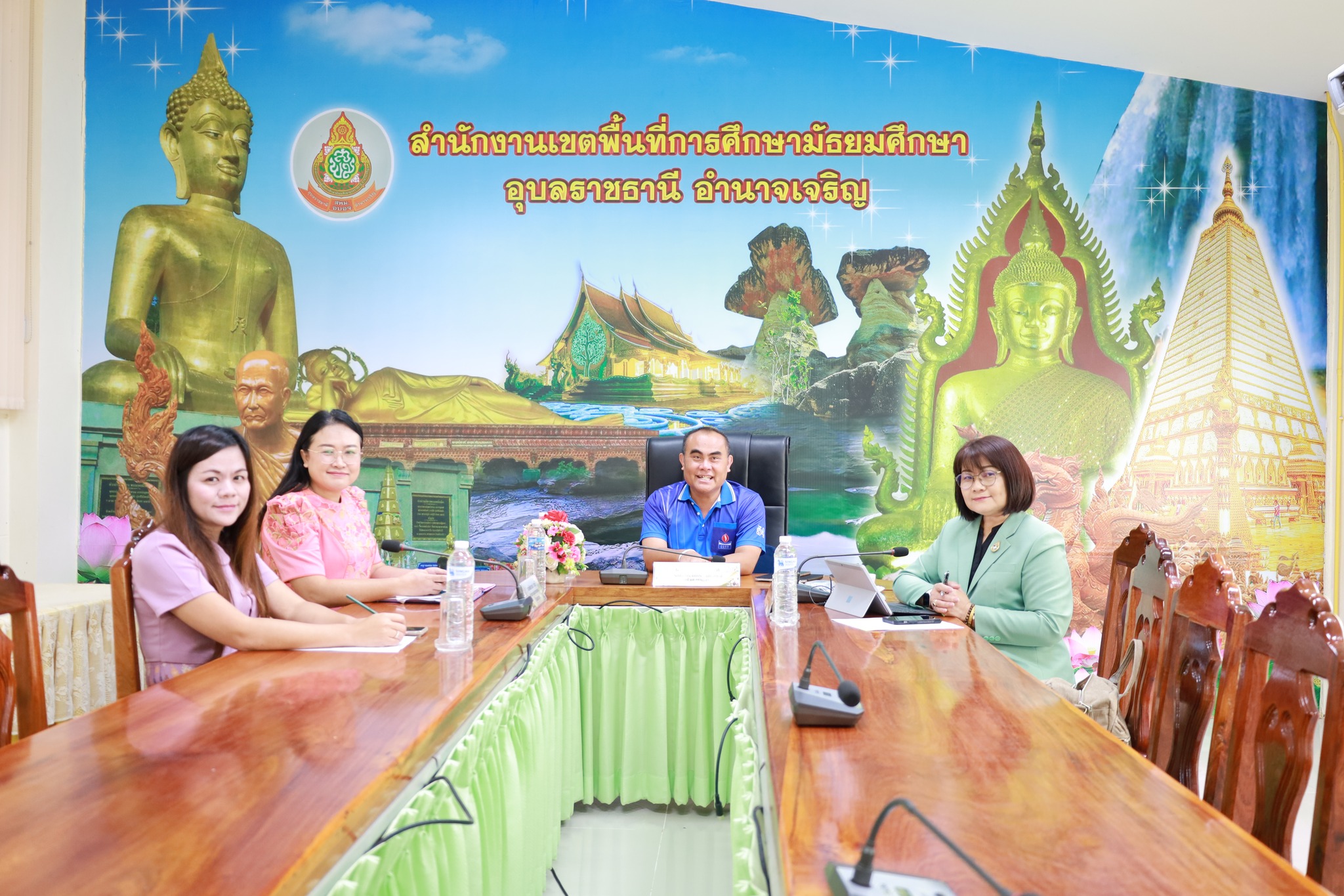 สพม.อุบลราชธานี อำนาจเจริญ ประชุม อ.ก.ค.ศ. ผ่านระบบออนไลน์ เพื่อขับเคลื่อนการบริหารจัดการด้านการศึกษาสู่ห้องเรียนอย่างมีประสิทธิภาพ