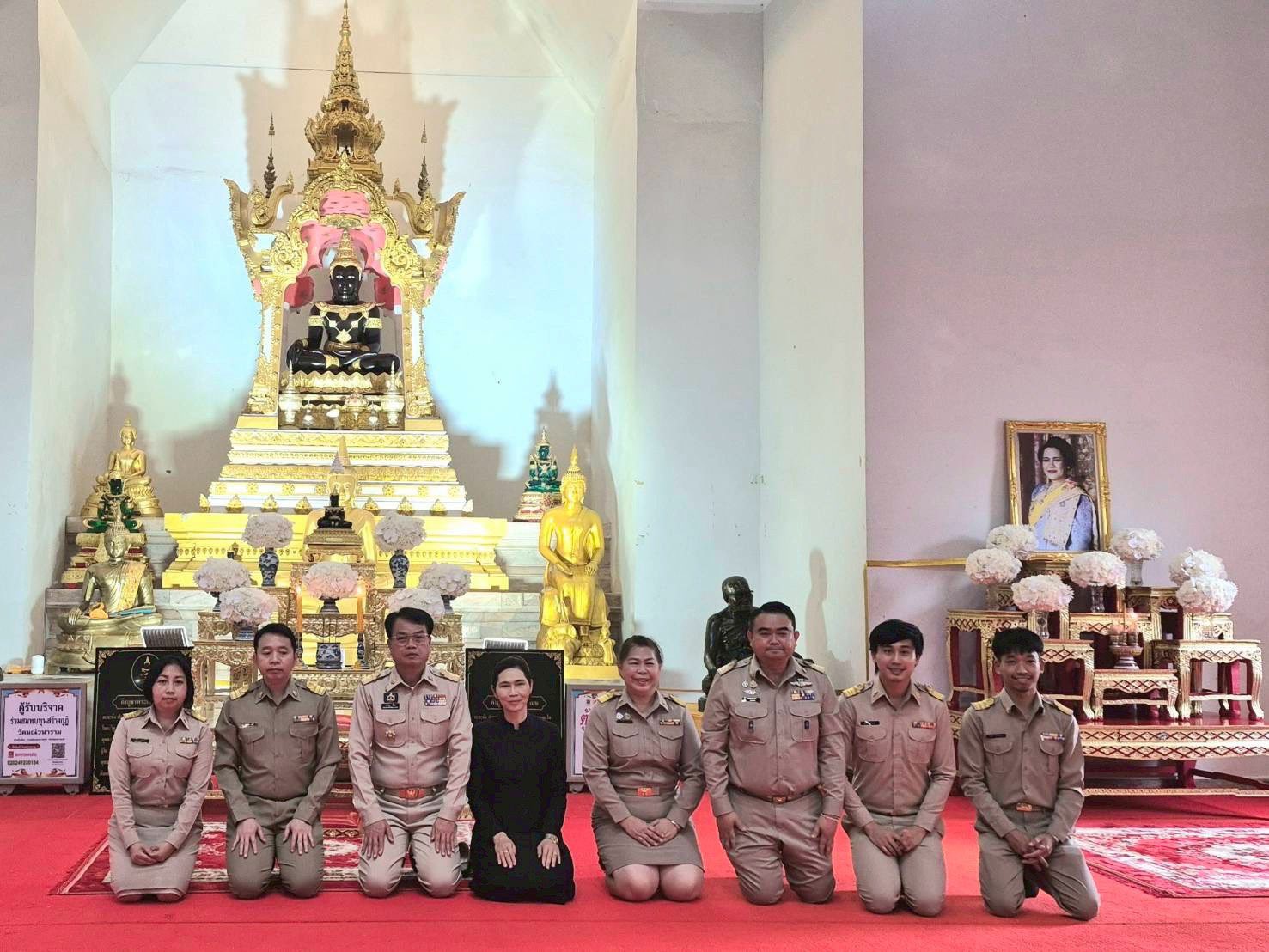 สพม.อุบลราชธานี อำนาจเจริญ ร่วมพระพิธีธรรมสวดพระอภิธรรมพระบรมศพ สมเด็จพระนางเจ้าสิริกิติ์ พระบรมราชินีนาถ พระบรมราชชนนีพันปีหลวง