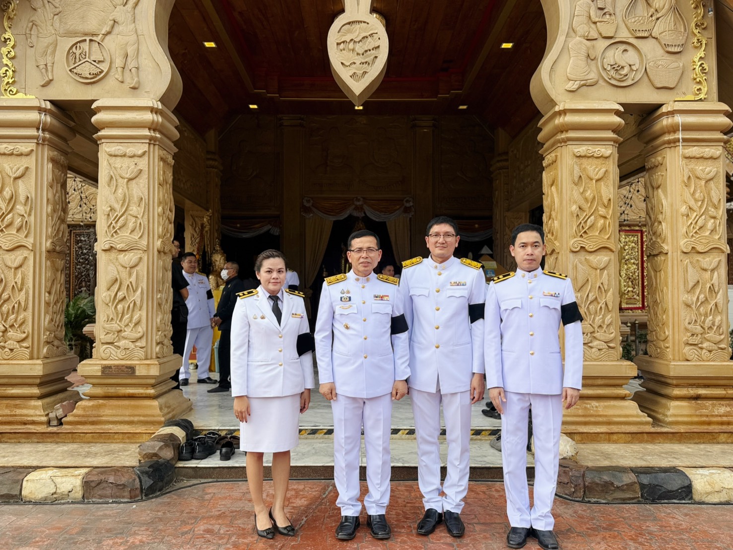 สพม.อุบลราชธานี อำนาจเจริญ ร่วมพิธีบำเพ็ญกุศล “สัตตมวาร” ถวายเป็นพระราชกุศลแด่สมเด็จพระพันปีหลวง