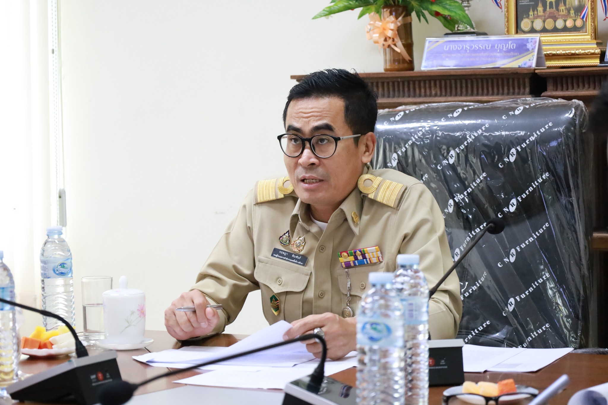 สพม.อุบลราชธานี อำนาจเจริญ ประชุมพิจารณาการจัดตั้งสถานศึกษา ครั้งที่ 2/2568